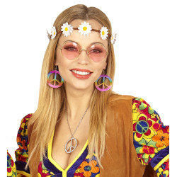 Sada Hippie s brýlemi